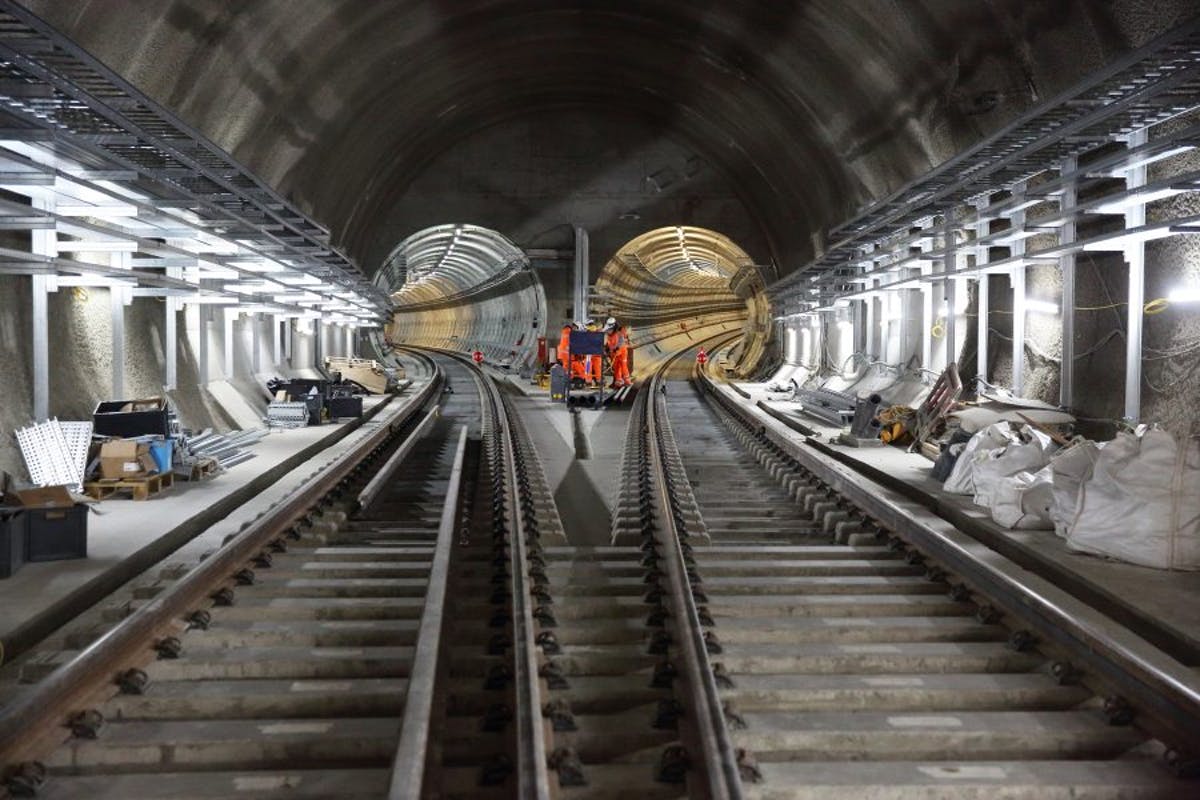 Crossrail Eastern Running Tunnels