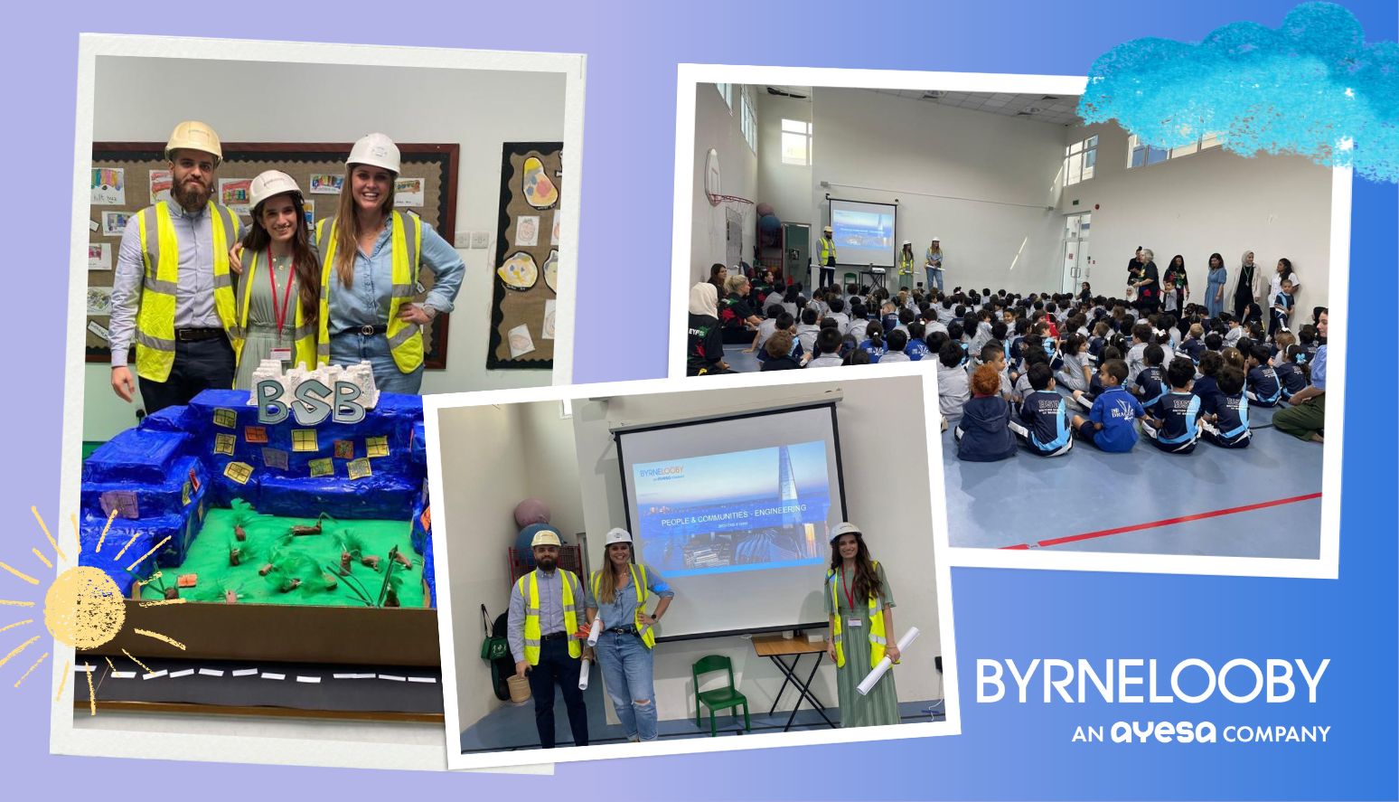 ByrneLooby visits the British School of Bahrain