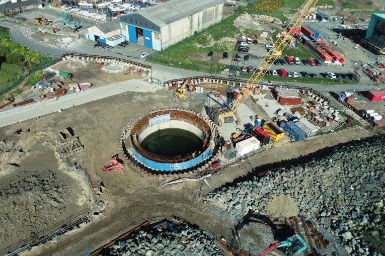 Arklow Waste Water Treatment Plant in progress