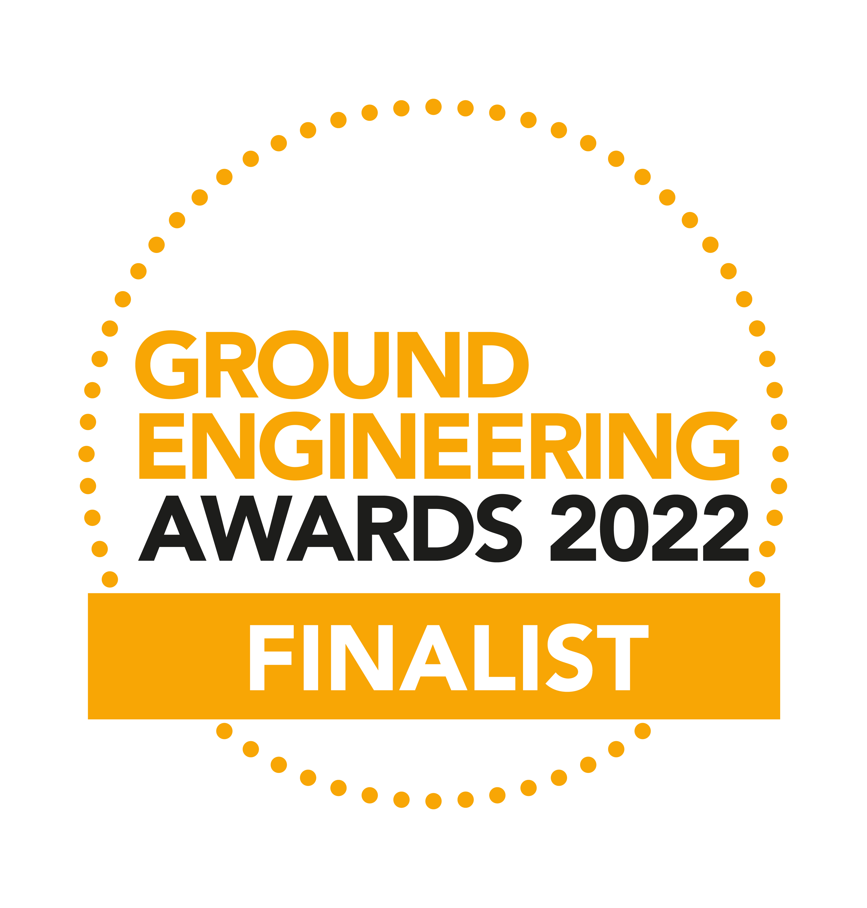 Ground Engineering 2022 Logo - Finalist HR