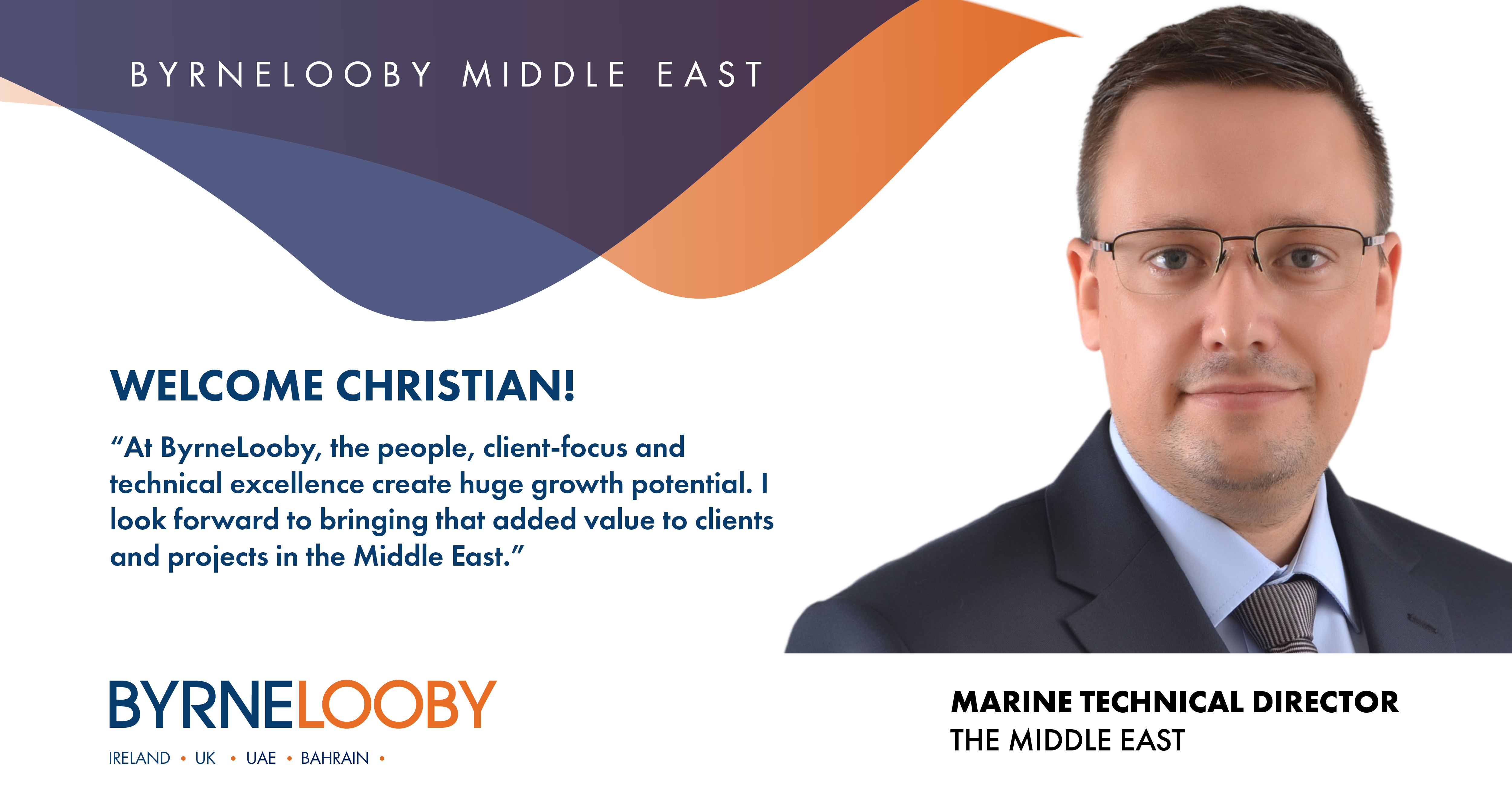 New Marine Technical Director appointed to ByrneLooby Middle East